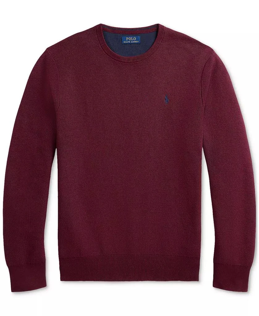 商品Ralph Lauren|Men's Textured Cotton Crewneck Sweater,价格¥626,第5张图片详细描述