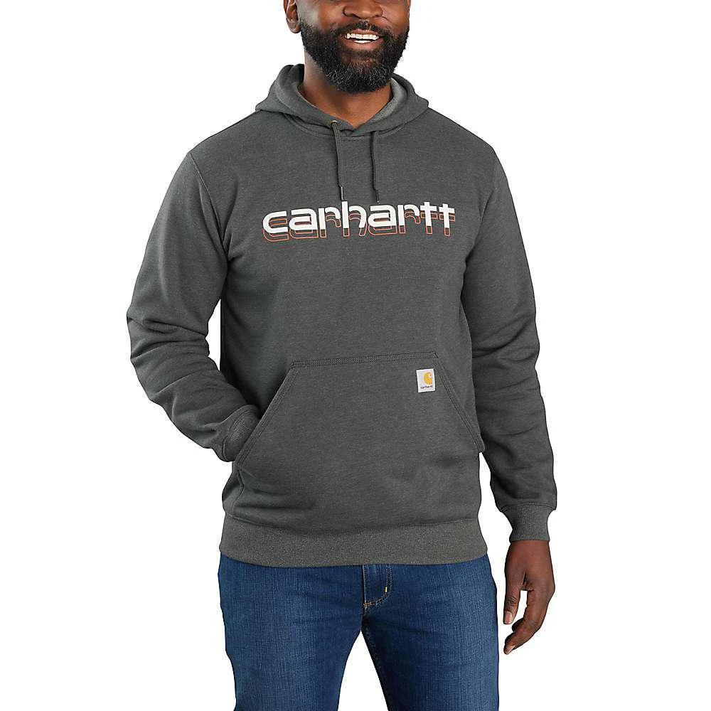 商品Carhartt|Carhartt Men's Rain Defender Loose Fit Midweight Logo Graphic Sweatshirt,价格¥355,第3张图片详细描述