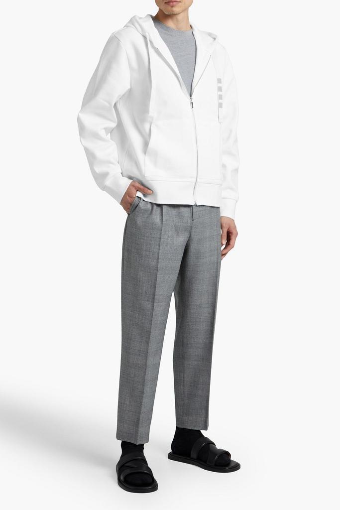 商品Thom Browne|Striped cotton-jersey hoodie,价格¥5271,第4张图片详细描述