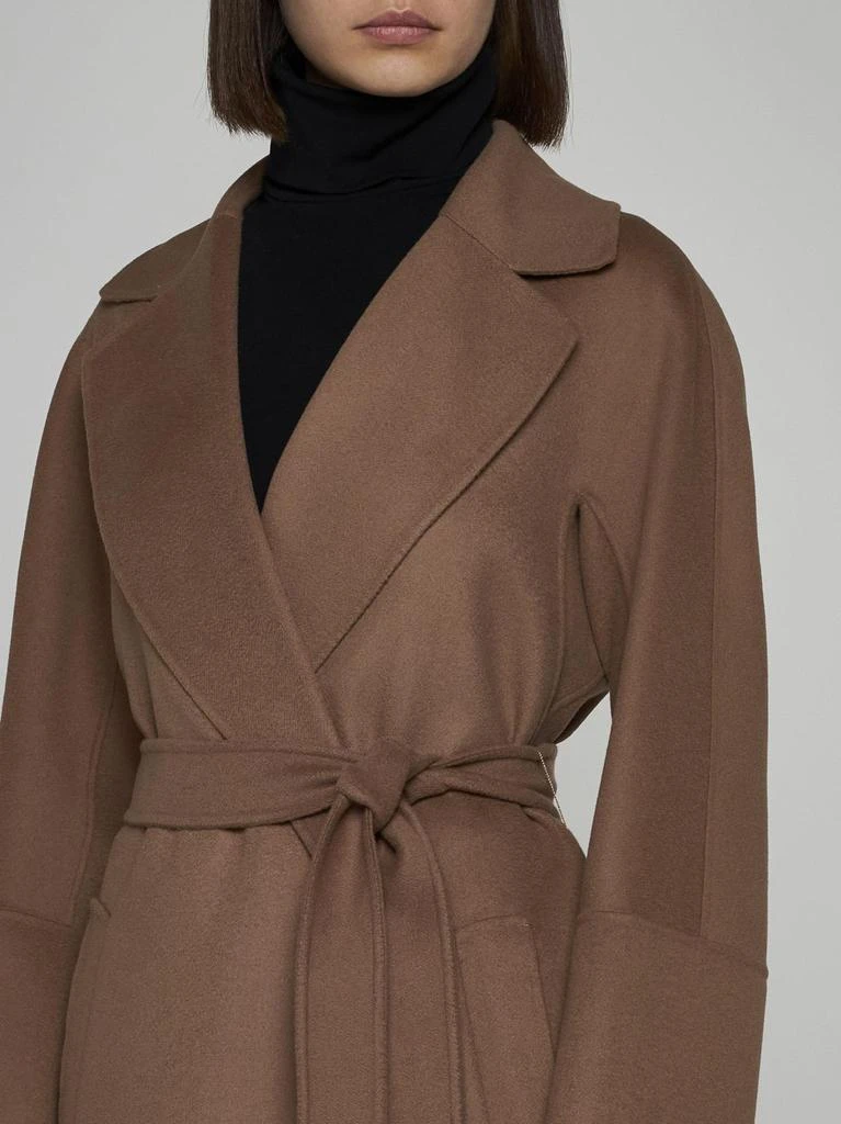 商品Max Mara|Elisa Belted Wool Coat,价格¥5734,第4张图片详细描述