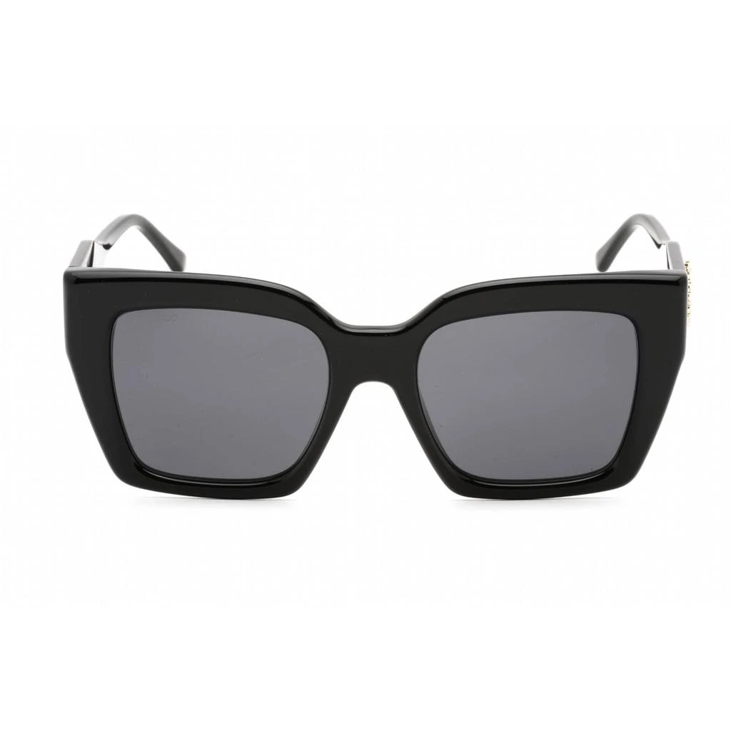 商品Jimmy Choo|Jimmy Choo Women's Sunglasses - Black Plastic Square Shape Frame | Eleni/G/S 807/IR,价格¥603,第2张图片详细描述