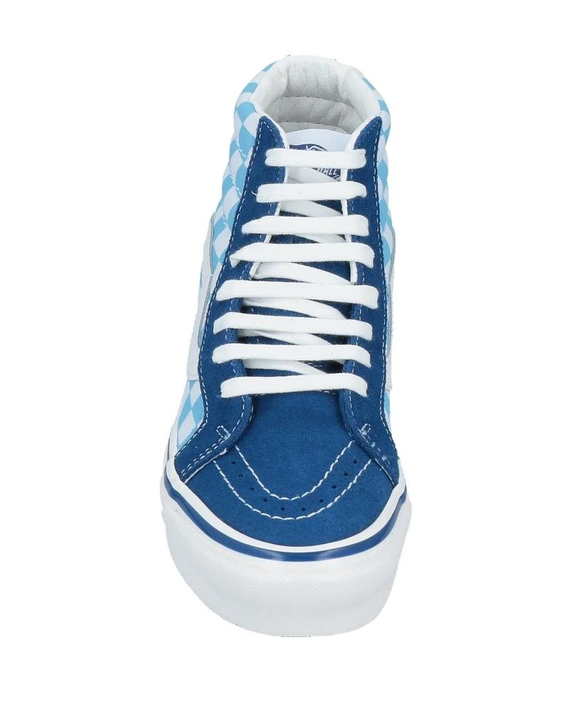 商品Vans|女款 Sk8 Hi 帆布板鞋 蓝色棋盘格,价格¥453,第4张图片详细描述