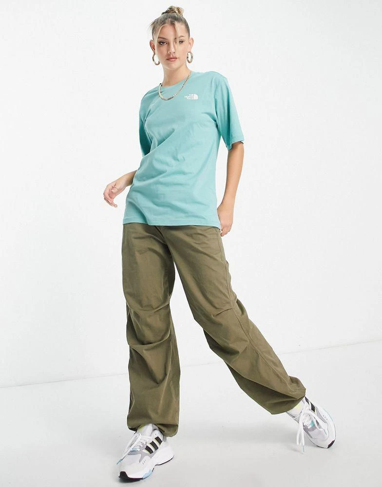 商品The North Face|The North Face Simple Dome relaxed fit t-shirt in wasabi green Exclusive at ASOS,价格¥146,第3张图片详细描述