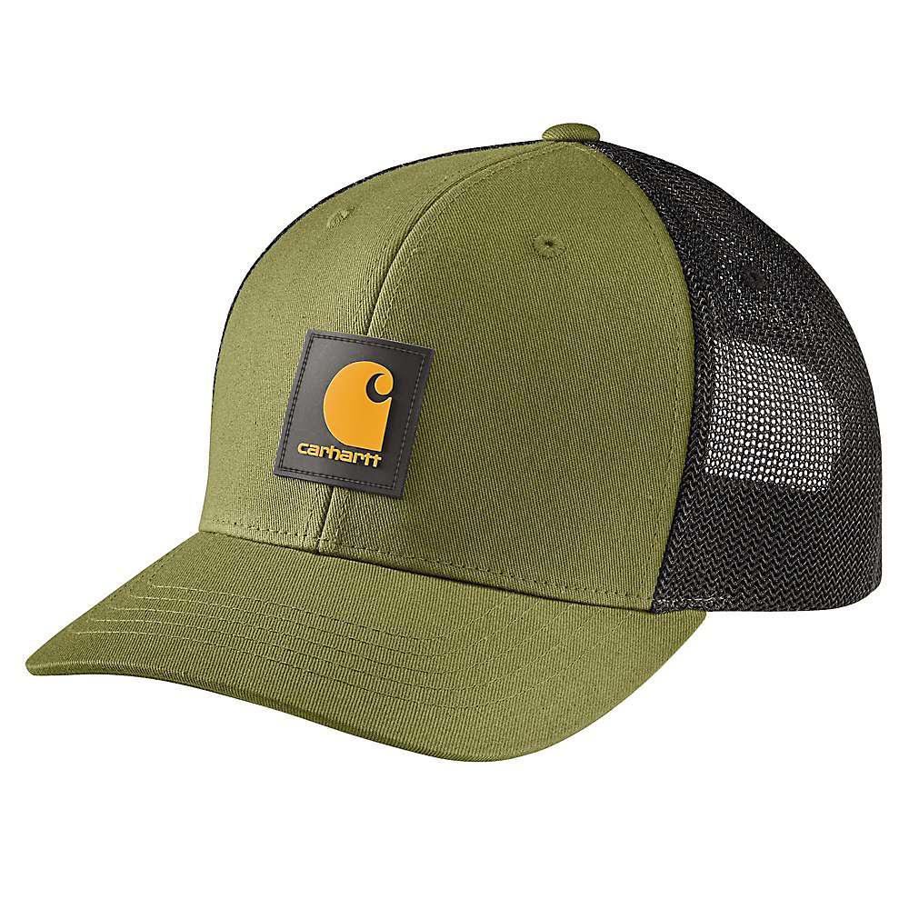 商品Carhartt|Carhartt Men's Rugged Flex Twill Mesh-Back Logo Patch Cap,价格¥177,第1张图片