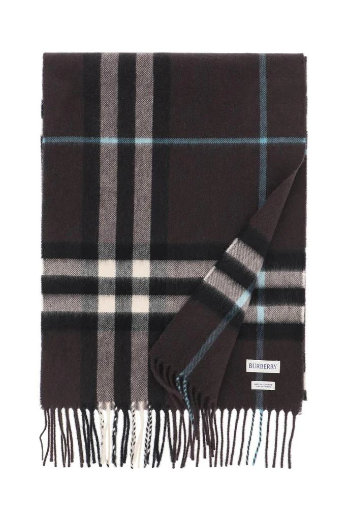 商品Burberry|Check scarf in cashmere,价格¥2478,第2张图片详细描述
