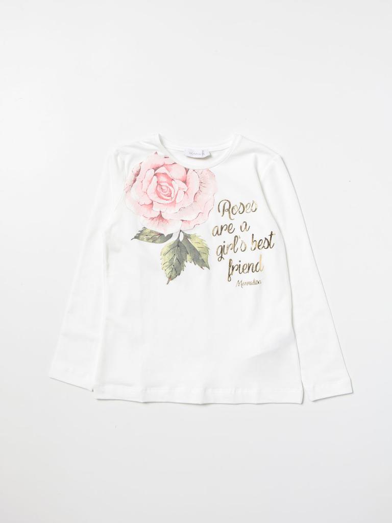 商品MONNALISA|Monnalisa T-shirt with pink print,价格¥323-¥452,第1张图片