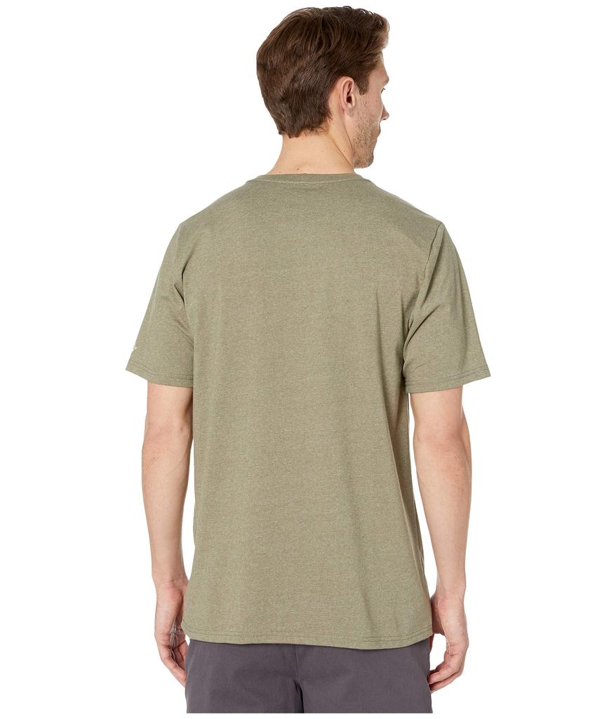 Base Plate Blended Short Sleeve T-Shirt商品第3张图片规格展示