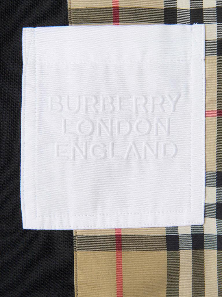 Burberry Black Boys Polo Shirt商品第3张图片规格展示