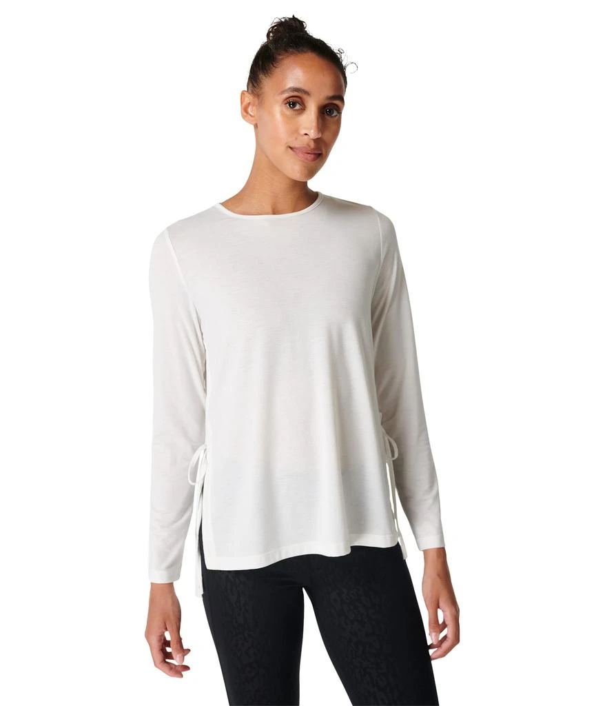 商品SWEATY BETTY|Tie Side Yoga Long Sleeve Top,价格¥512,第1张图片