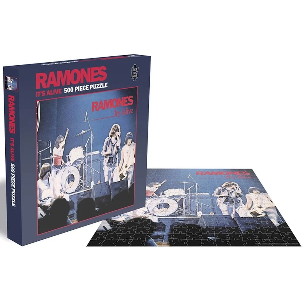 商品Zee Company|Ramones It's Alive (500 Piece Jigsaw Puzzle),价格¥230,第1张图片详细描述