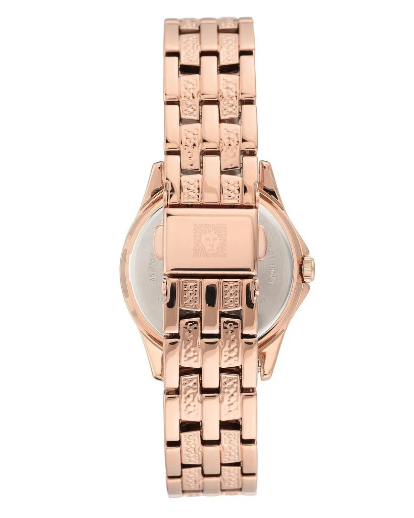 商品Anne Klein|Anne Klein Quartz Crystal Solar Powered Ladies Watch AK/3654MPRG,价格¥514,第3张图片详细描述