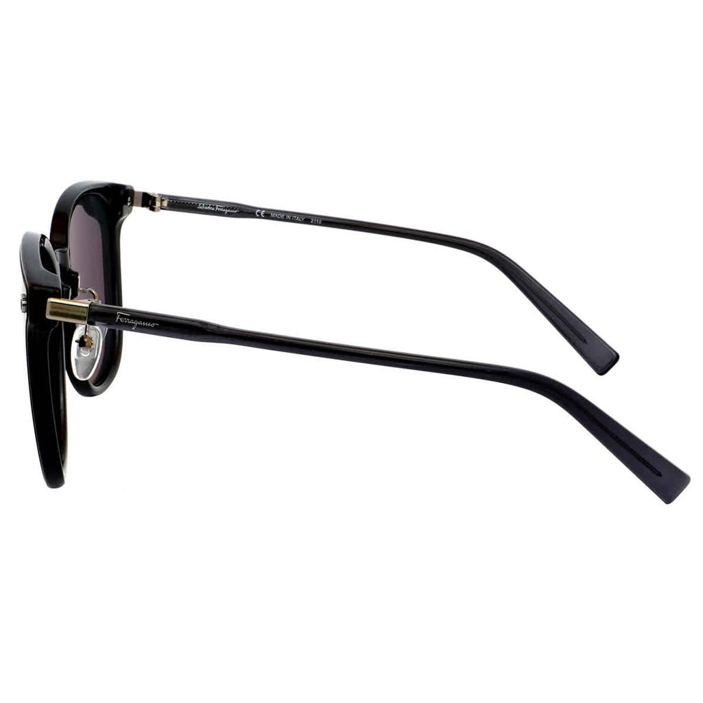 Salvatore Ferragamo Grey Oversized Unisex Sunglasses SF1004SK 024 65商品第3张图片规格展示