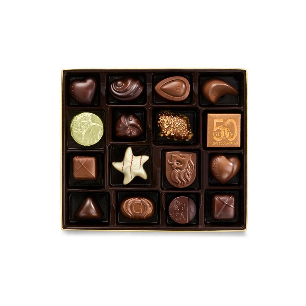 商品Godiva|Assorted Chocolate Holiday Gift Box, 19 Piece,价格¥253,第6张图片详细描述
