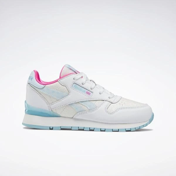 商品Reebok|Classic Leather Step 'n' Flash Shoes - Preschool,价格¥507,第1张图片