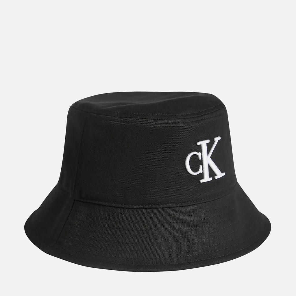 Calvin Klein Jeans Logo-Embroidered Cotton Bucket Hat商品第1张图片规格展示