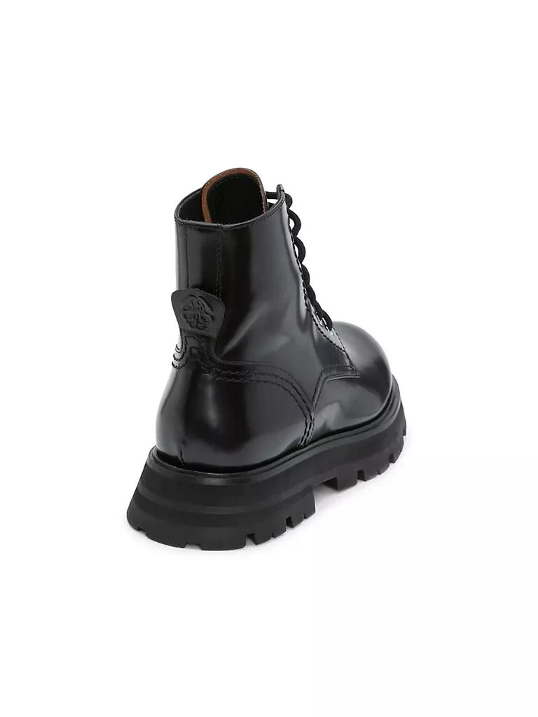 商品Alexander McQueen|Wander Leather Combat Boots,价格¥4366,第3张图片详细描述