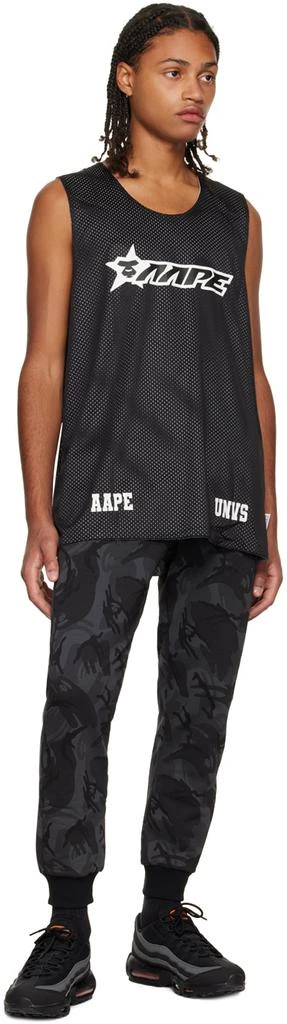 商品AAPE|Black Embroidered Lounge Pants,价格¥693,第4张图片详细描述