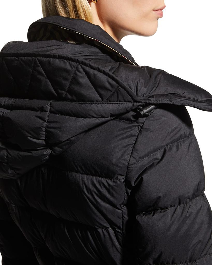 商品Burberry|Ashwick Puffer Coat w/ Detachable Hood,价格¥10401,第7张图片详细描述