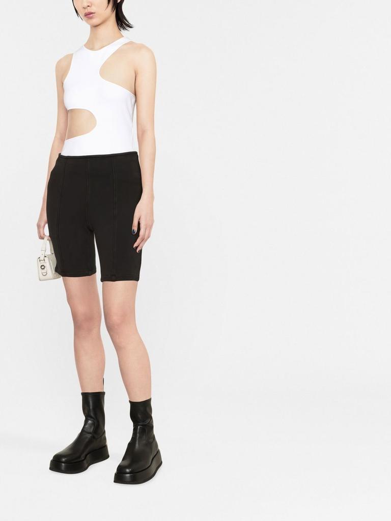 ALEXANDER WANG WOMEN FITTED BIKER SHORT商品第1张图片规格展示