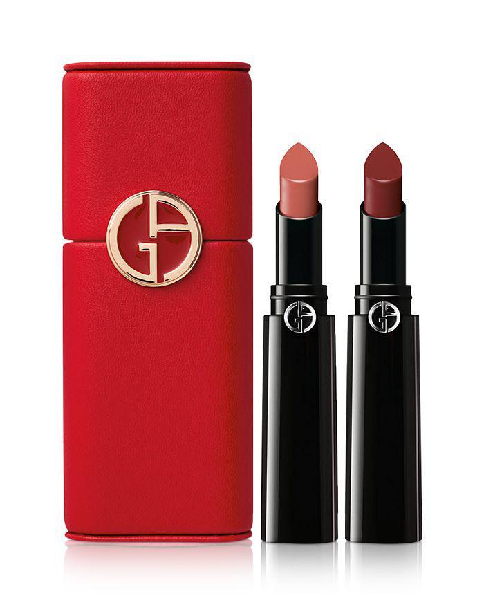 商品Armani|Lip Power Holiday Duo Long-Lasting Satin Lipstick Gift Set ($78 value),价格¥383,第4张图片详细描述