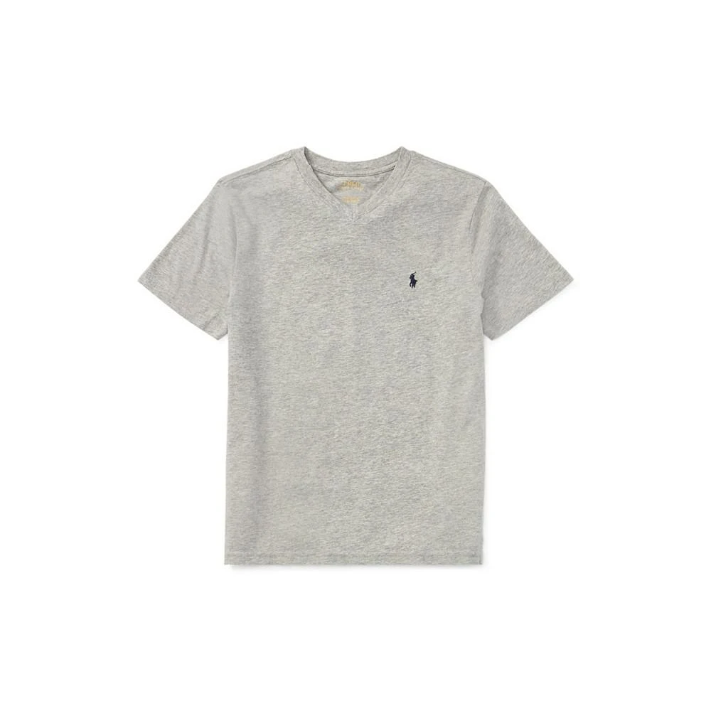 商品Ralph Lauren|Big Boys Cotton Jersey V-Neck T-Shirt,价格¥205,第1张图片