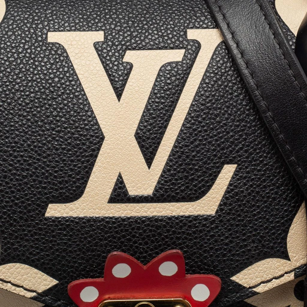 商品[二手商品] Louis Vuitton|Louis Vuitton Black/Beige Monogram Empreinte Crafty Pochette Metis Bag,价格¥14688,第5张图片详细描述