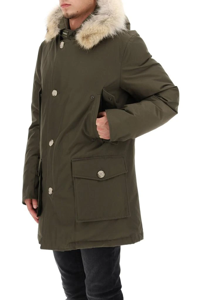 商品Woolrich|Woolrich artic df parka with coyote fur,价格¥4255,第4张图片详细描述
