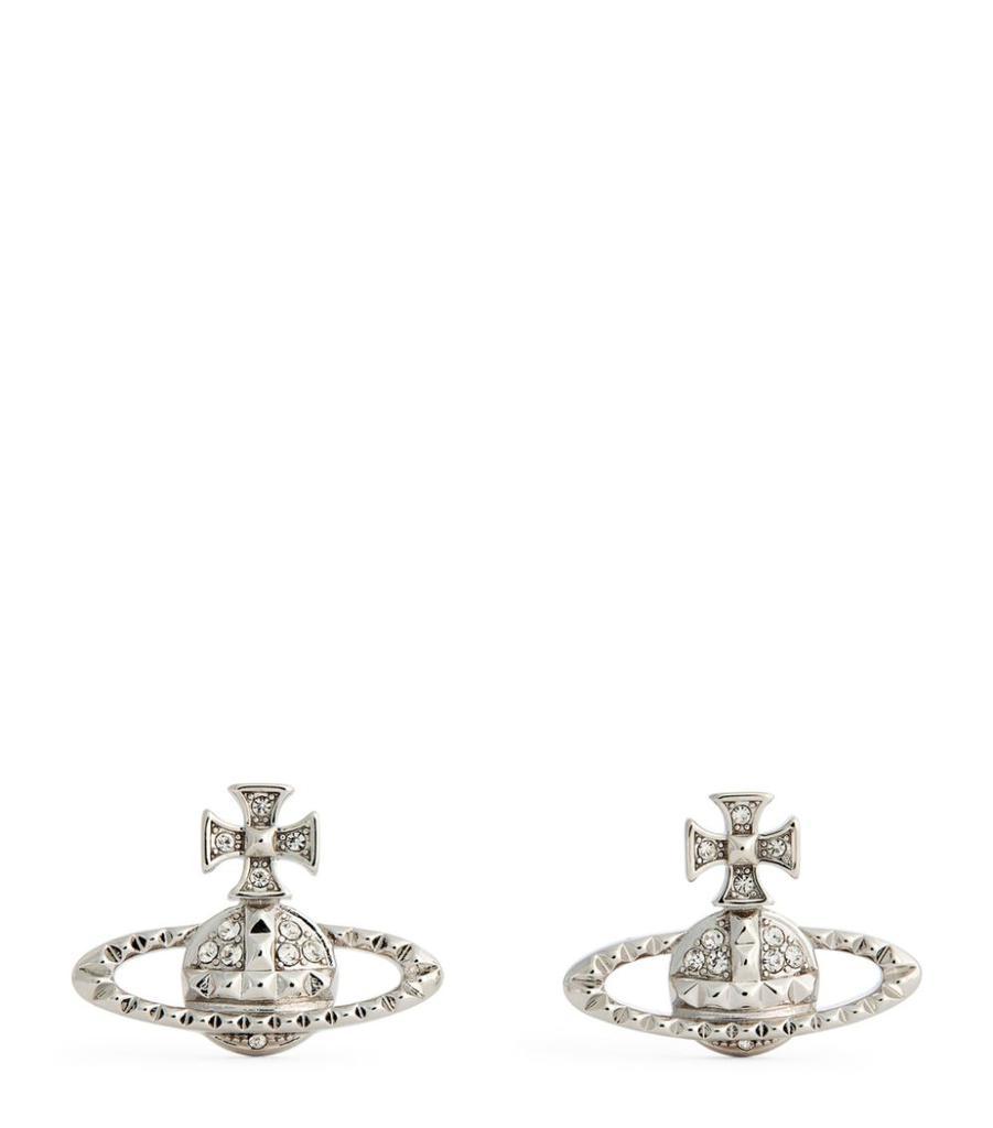 商品Vivienne Westwood|Crystal Mayfair Bas Relief Earrings,价格¥674,第1张图片