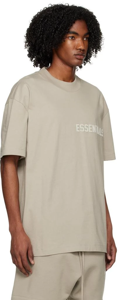 商品Essentials|2023春季新款 灰色圆领 T 恤 男女同款,价格¥316,第2张图片详细描述