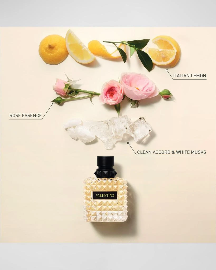 商品Valentino|Donna Born in Roma Yellow Dream Eau de Parfum, 3.4 oz.,价格¥1274,第3张图片详细描述