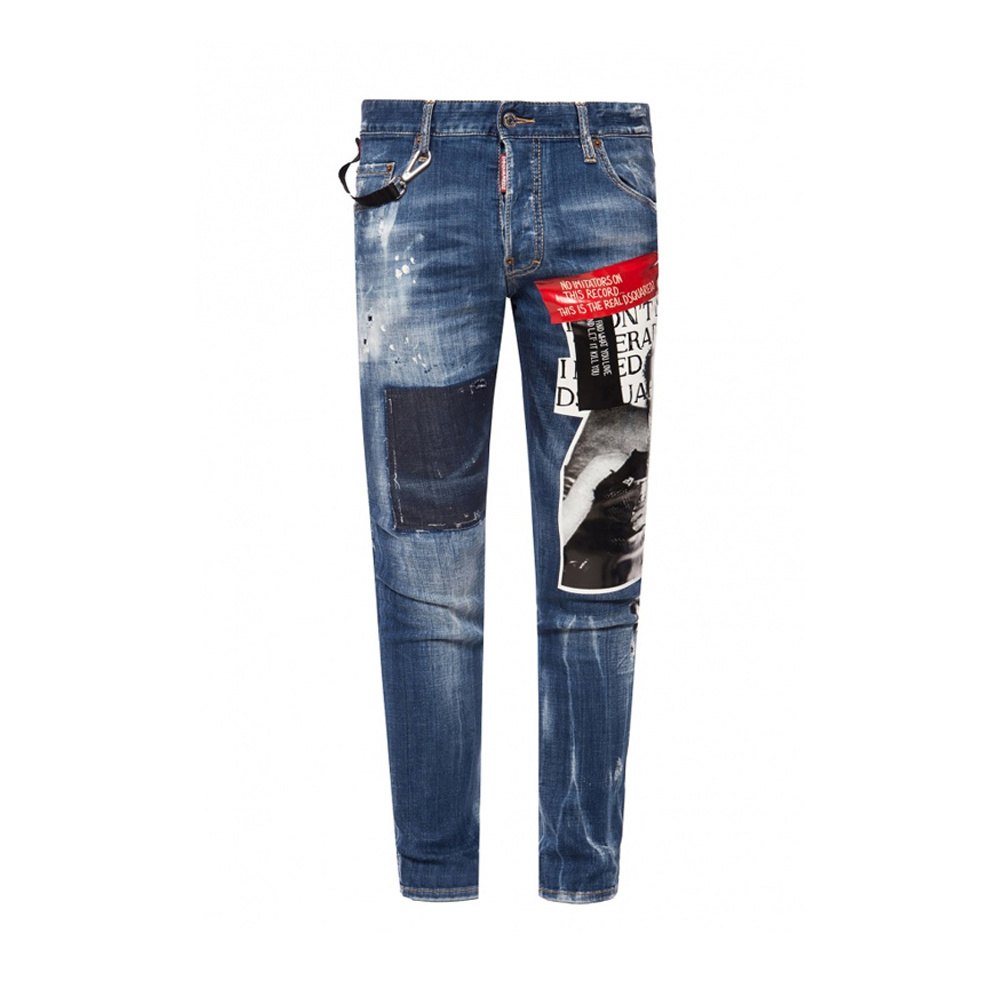 商品[国内直发] DSQUARED2|Dsquared2 D二次方 男装牛仔褲 S74LB0528-S30342-470,价格¥4389,第1张图片