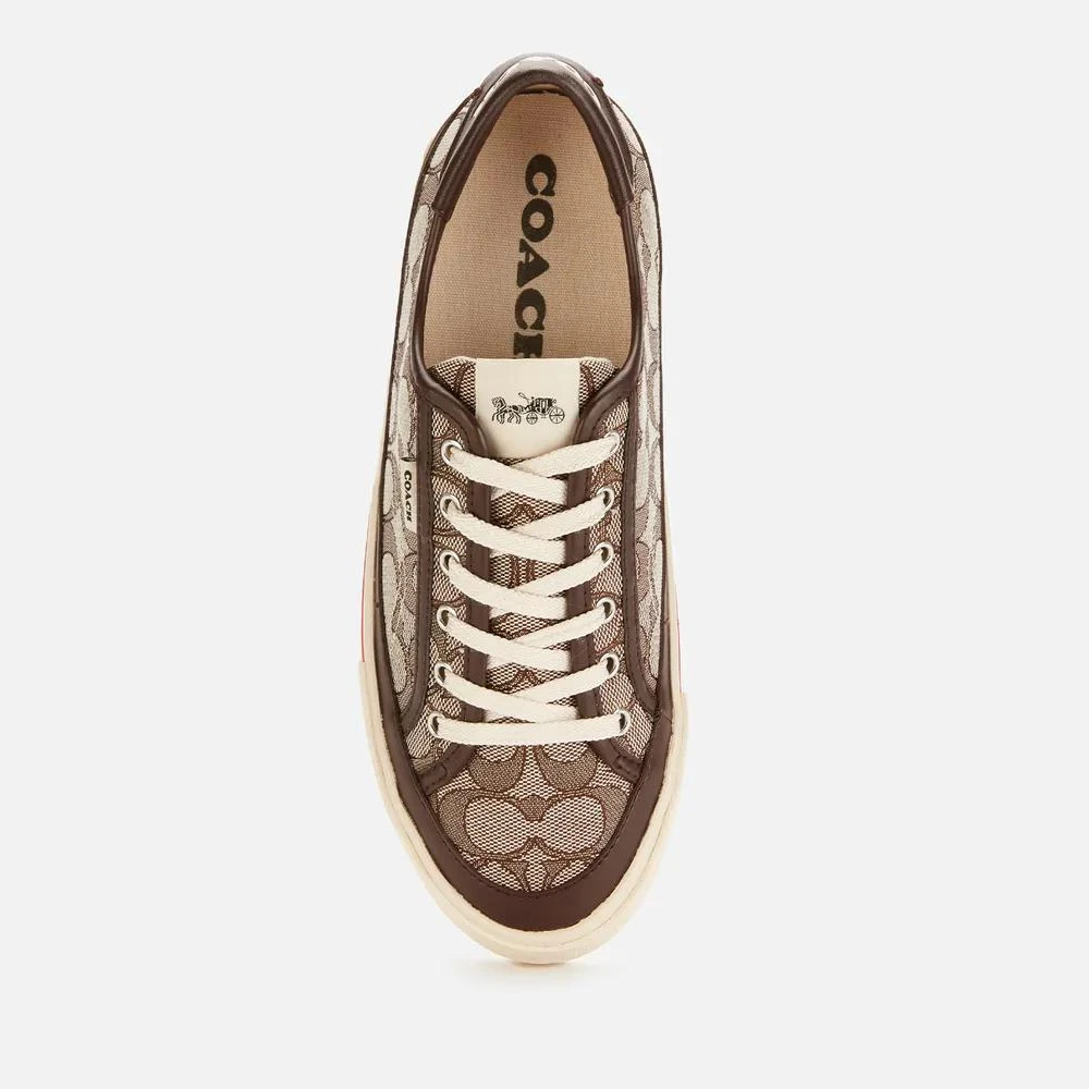 商品Coach|Coach Women's Citysole Jacquard Platform Trainers,价格¥628,第3张图片详细描述