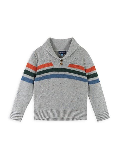 Baby's, Little Boy's & Boy's Three-Piece Sweater, Shirt & Pants Set商品第3张图片规格展示