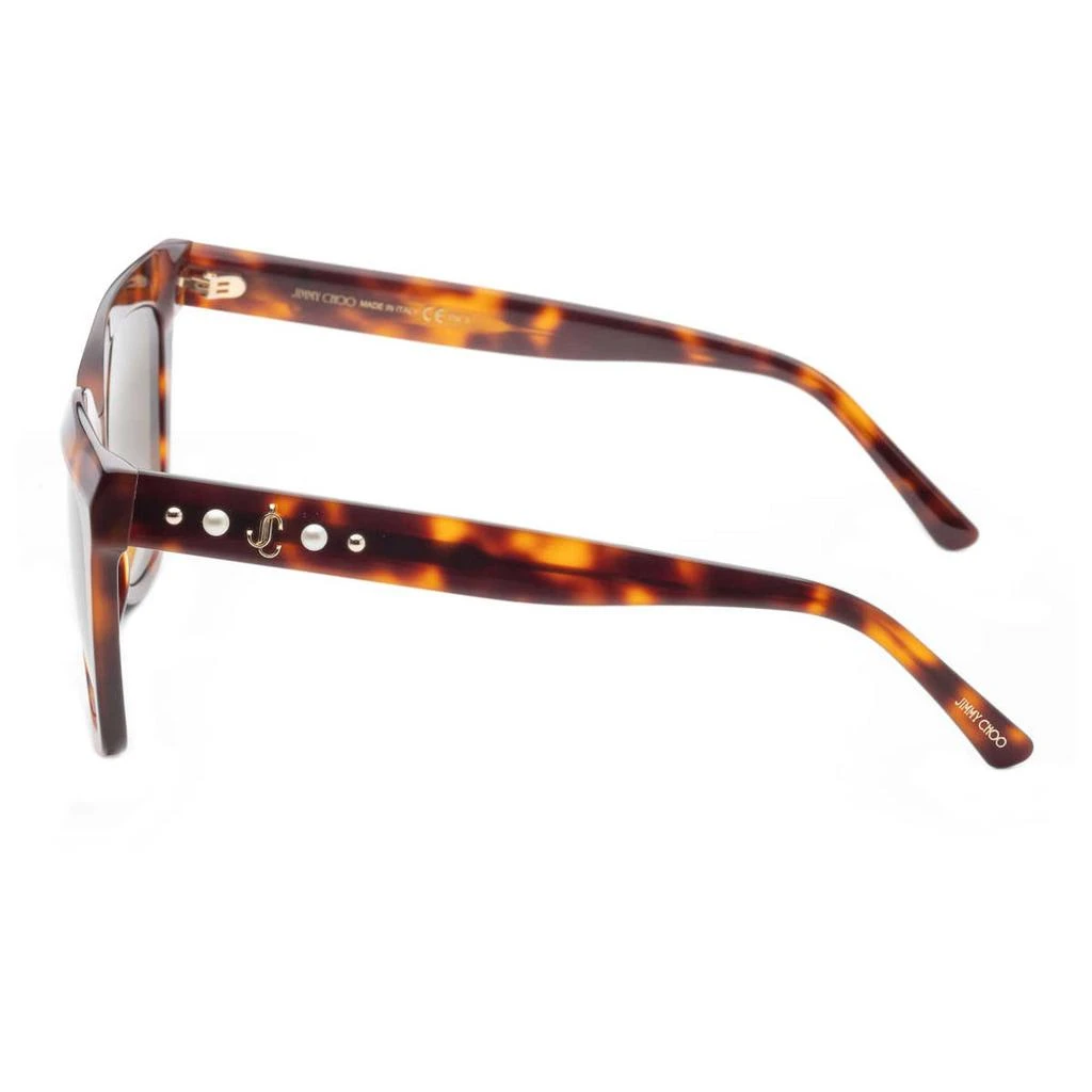 商品Jimmy Choo|Jimmy Choo Women's Sunglasses - Brown Gradient Lens Havana Square | JULIEKA/S 0086,价格¥649,第3张图片详细描述