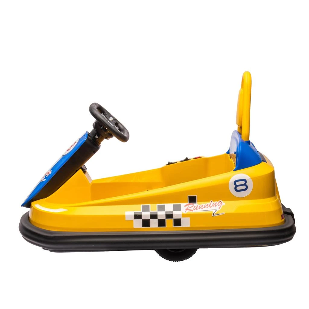 商品Simplie Fun|Simplie Fun 6V Kids Ride on Electric Go Kart Bumper Car W/Parents Remote,价格¥1308,第3张图片详细描述