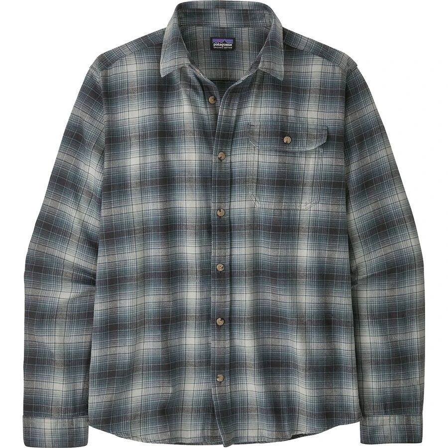 商品Patagonia|Long-Sleeve Cotton in Conversion Fjord Flannel Shirt - Men's,价格¥301,第2张图片详细描述
