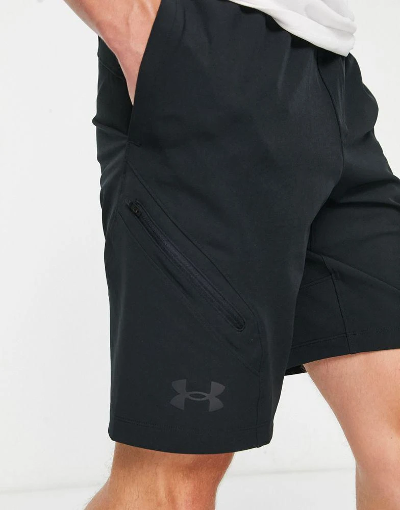 商品Under Armour|Under Armour Unstoppable training cargo shorts in black,价格¥716,第4张图片详细描述