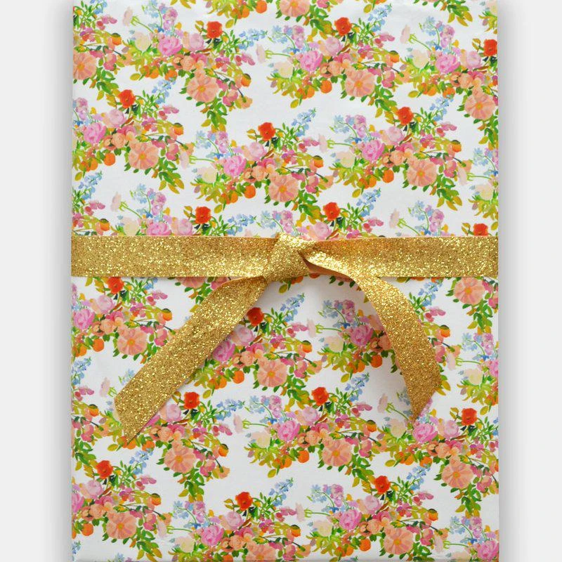 商品Paint & Petals|Hidden Butterfly Gift Wrap,价格¥38,第1张图片