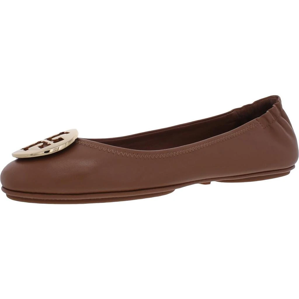 商品Tory Burch|Tory Burch Women's Minnie Travel Napa Leather Slip On Round Toe Ballet Flat,价格¥1176,第1张图片