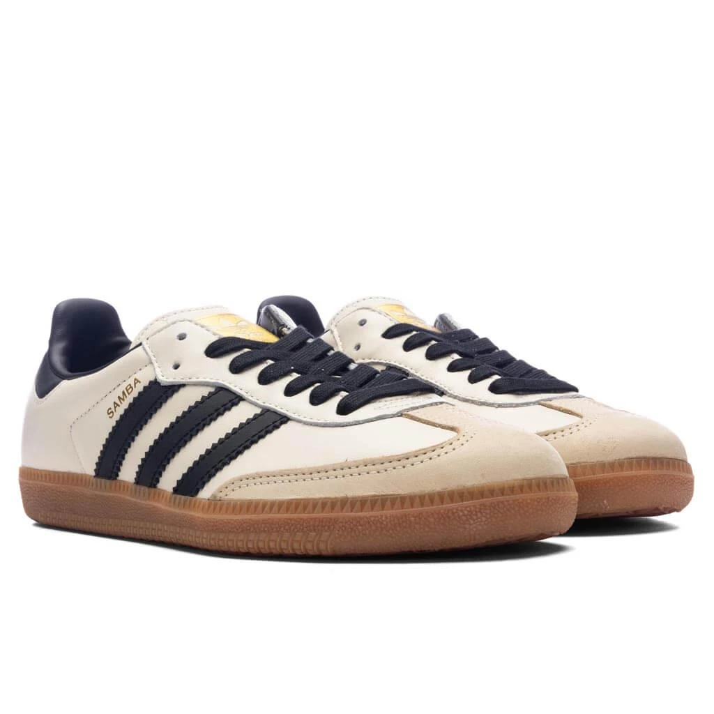 商品Adidas|Women's Samba OG - Cream White/Core Black/Sand Strata,价格¥841,第2张图片详细描述