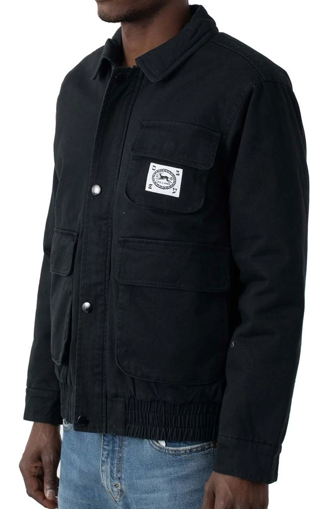 商品Obey|Coltrane Jacket - Black,价格¥411,第2张图片详细描述