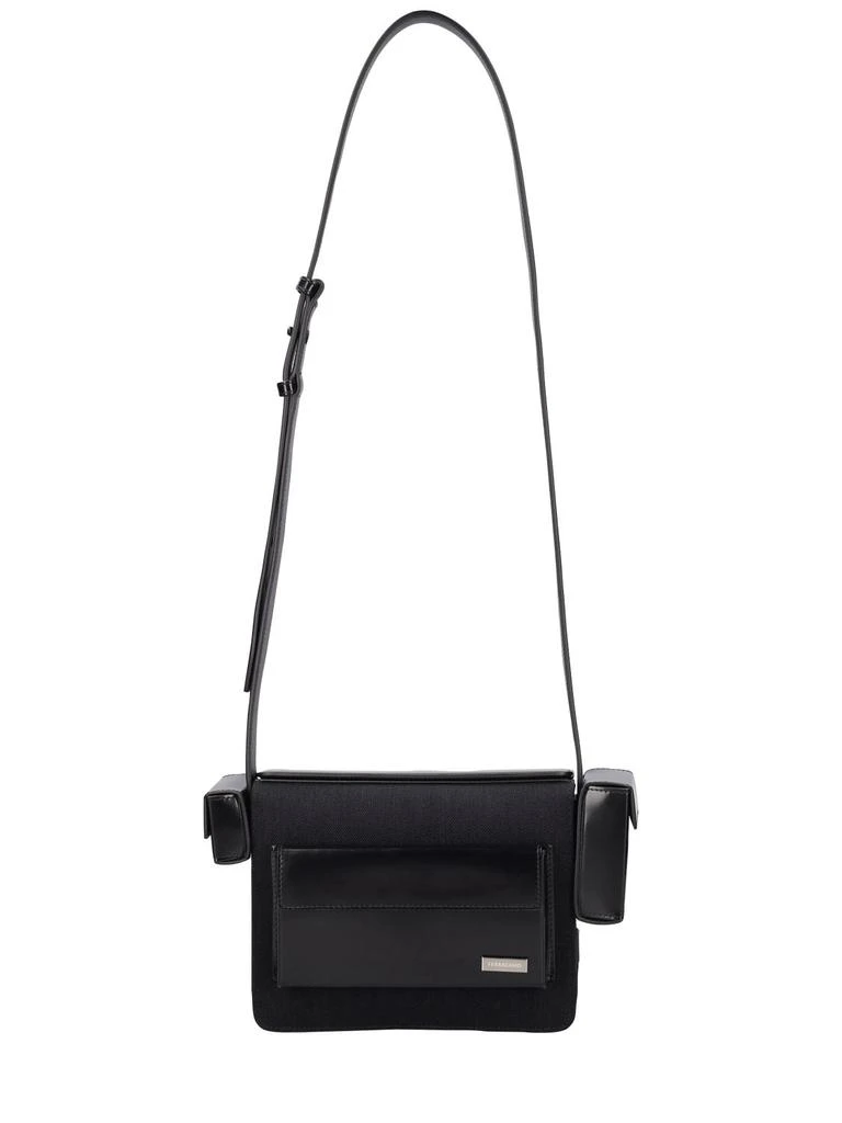 商品Salvatore Ferragamo|Leather & Nylon Crossbody Bag,价格¥15249,第2张图片详细描述