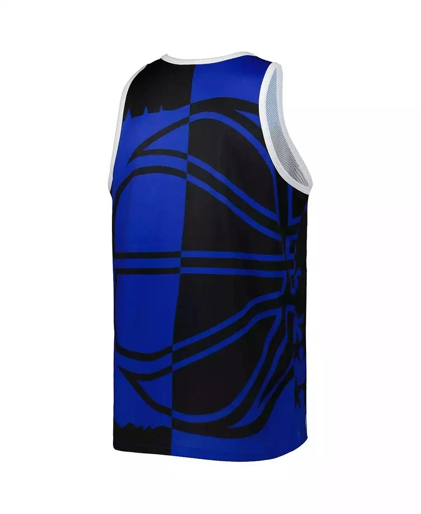 商品Mitchell & Ness|Men's Grant Hill Blue and Black Orlando Magic Sublimated Player Tank Top,价格¥467,第4张图片详细描述