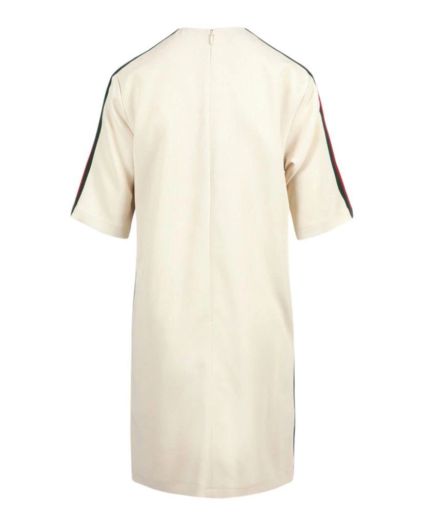 商品Gucci|Web-Striped Tunic Dress,价格¥3925,第1张图片