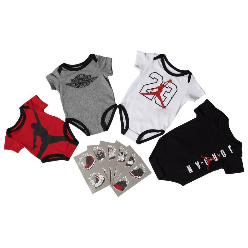 商品Jordan|Jordan Milestone Bodysuit - Boys' Infant,价格¥222,第1张图片
