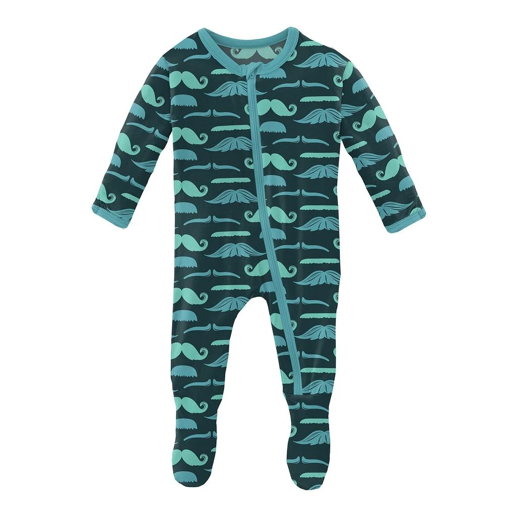 商品KicKee Pants|Print Footie with Zipper (Infant),价格¥161,第1张图片