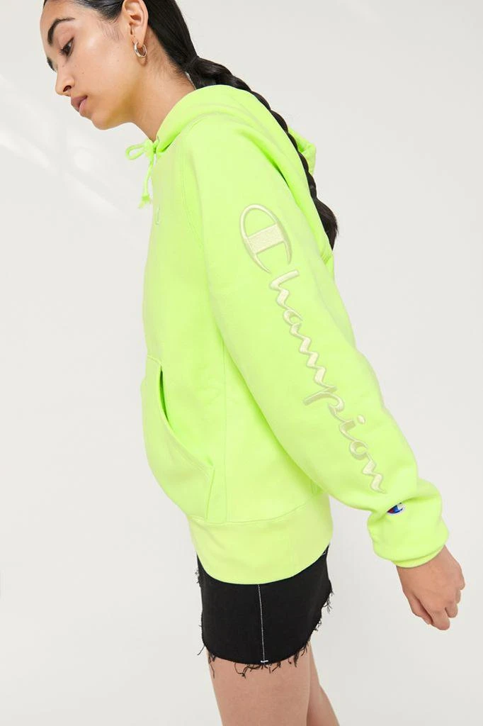 商品CHAMPION|Champion UO Exclusive Script Sleeve Hoodie Sweatshirt,价格¥303,第1张图片