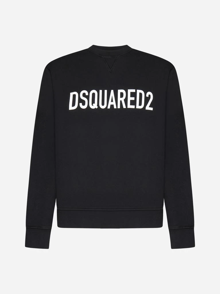 商品DSQUARED2|Logo cotton sweatshirt,价格¥1626,第1张图片