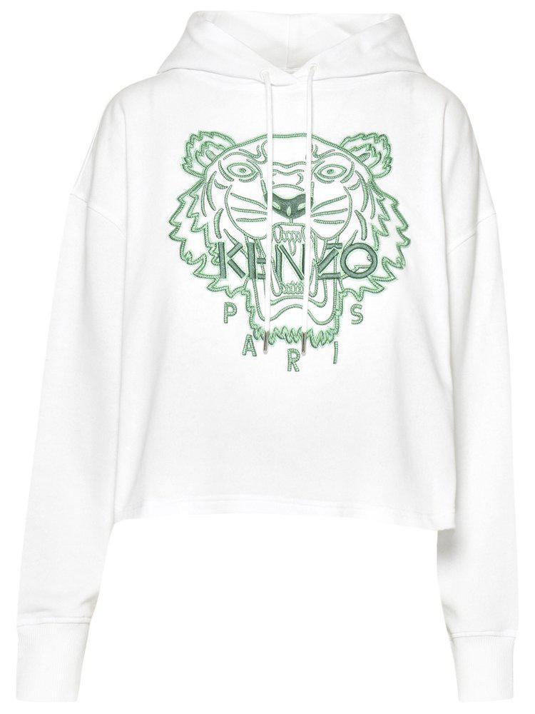 商品Kenzo|Kenzo Tiger Hooded Boxy Sweatshirt,价格¥1754,第1张图片