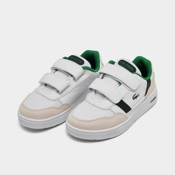 商品Lacoste|Kids' Toddler Lacoste T-Clip Casual Shoes,价格¥112,第2张图片详细描述